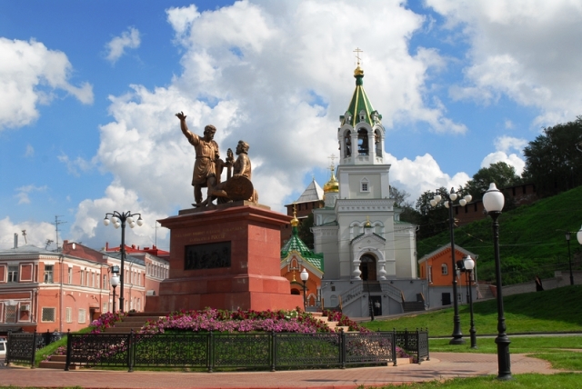 Monument to Minin and Pozharsky Nizhny Novgorod
